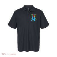 Master Builder 4th Birthday Boy 4 Four Year Building Bricks Polo thumb 0