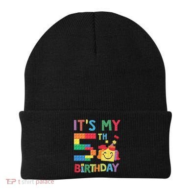 Master Builder 5th ItS My 5th Birthday Brick Blocks Beanie