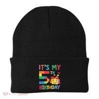 Master Builder 5th ItS My 5th Birthday Brick Blocks Beanie thumb 0