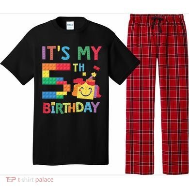 Master Builder 5th ItS My 5th Birthday Brick Blocks Pajama Set