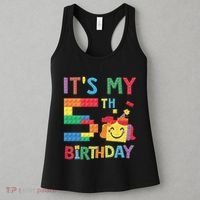 Master Builder 5th ItS My 5th Birthday Brick Blocks Women's Tank Top thumb 3