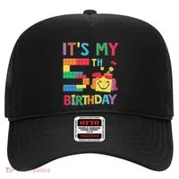 Master Builder 5th ItS My 5th Birthday Brick Blocks Hat thumb 0