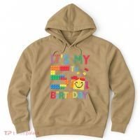 Master Builder 5th ItS My 5th Birthday Brick Blocks Hoodie thumb 0