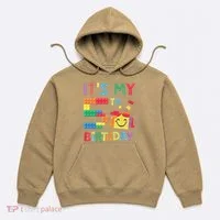 Master Builder 5th ItS My 5th Birthday Brick Blocks Hoodie thumb 0