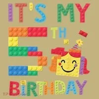 Master Builder 5th ItS My 5th Birthday Brick Blocks Hoodie thumb 2