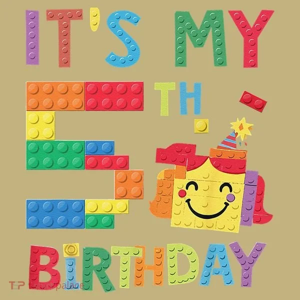 Master Builder 5th ItS My 5th Birthday Brick Blocks Hoodie
