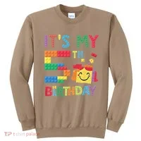 Master Builder 5th ItS My 5th Birthday Brick Blocks Sweatshirt thumb 0