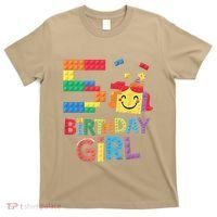 Master Builder 5th Birthday Girl 5 Year Old Brick Blocks T-Shirt thumb 0