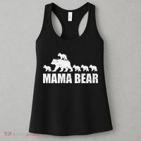 Mama Bear 5 Cubs Wo , Mothers Day S Women's Tank Top thumb 3