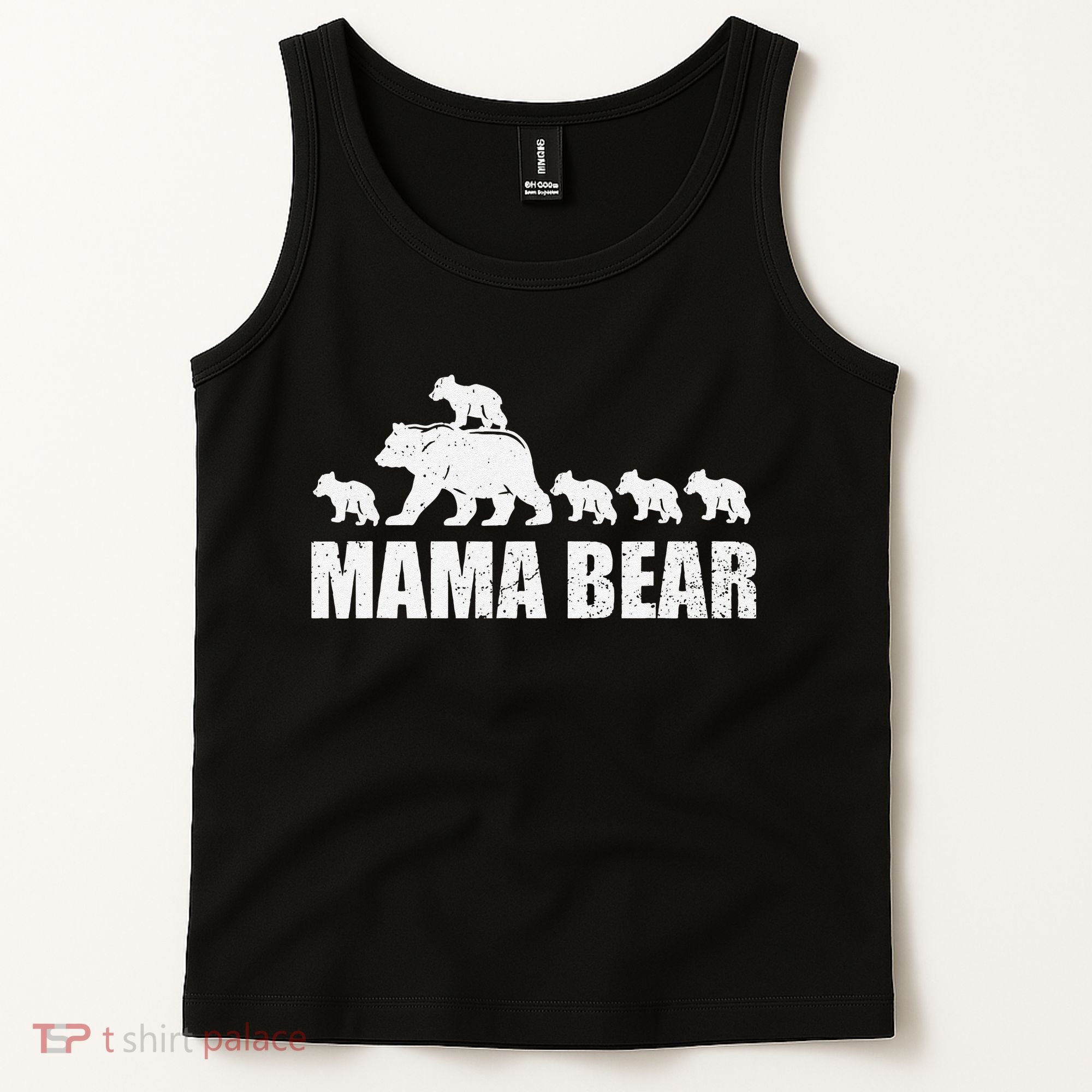 Mama Bear 5 Cubs Wo , Mothers Day S Tank Top