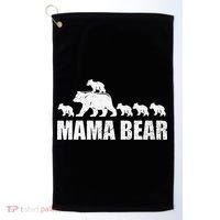 Mama Bear 5 Cubs Wo , Mothers Day S Golf Towel thumb 0