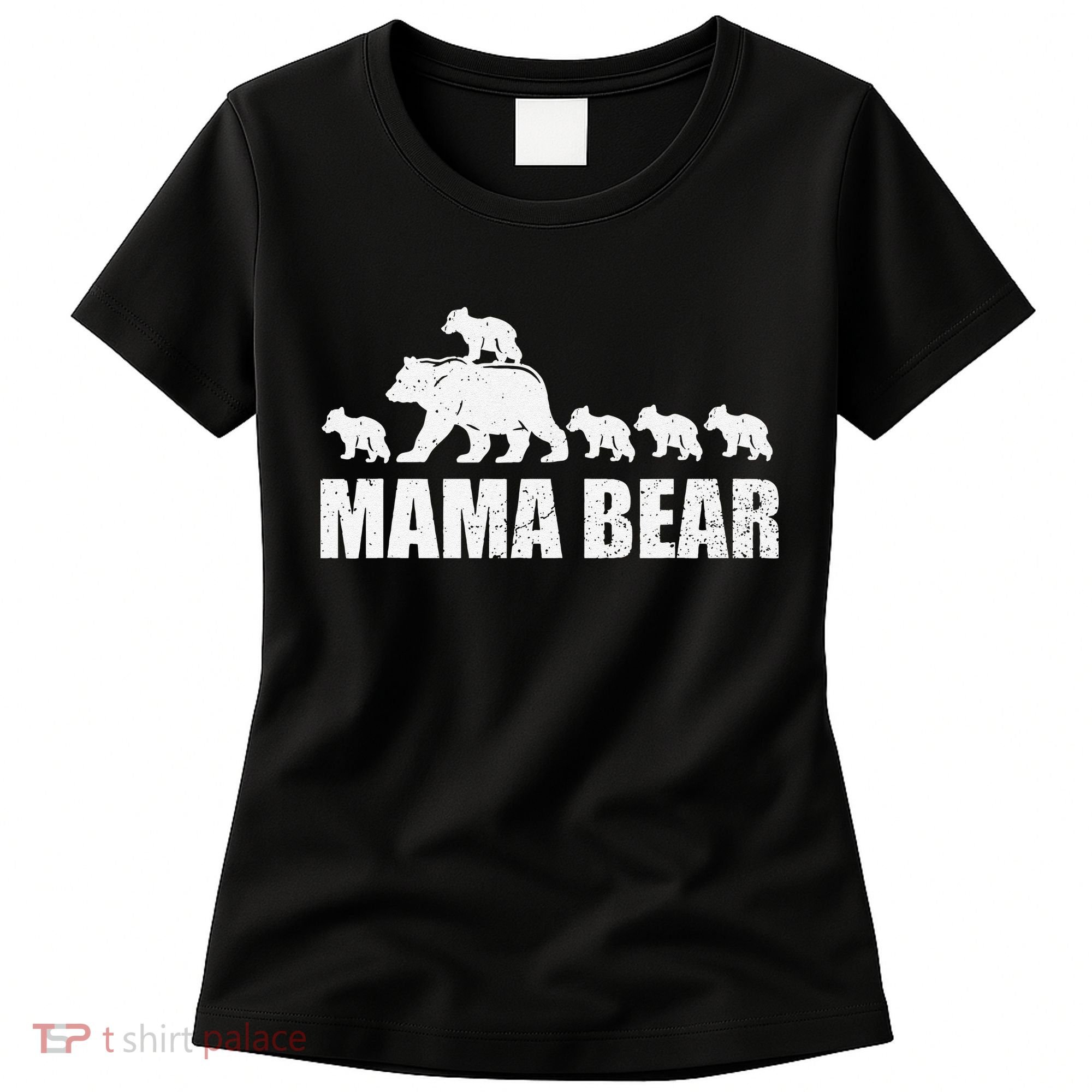 Mama Bear 5 Cubs Wo , Mothers Day S Women's T-Shirt