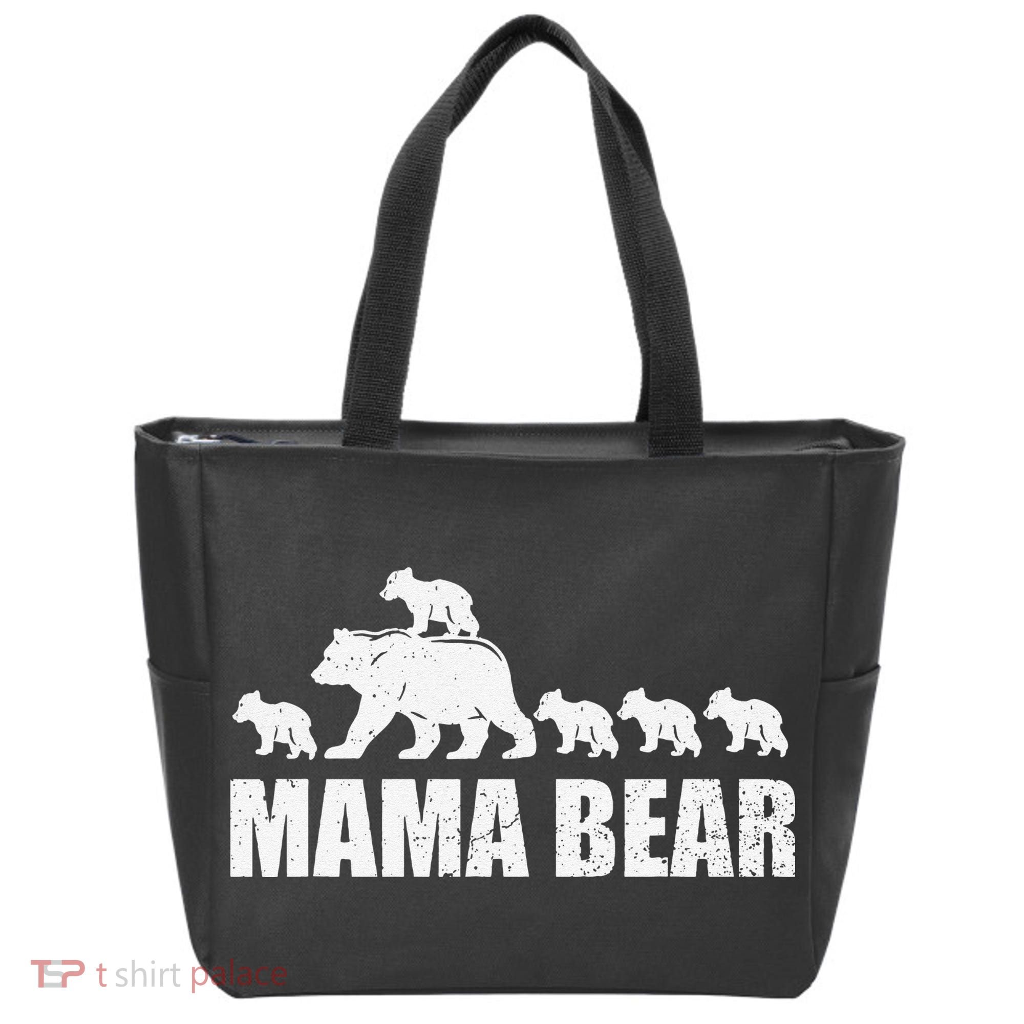 Mama Bear 5 Cubs Wo , Mothers Day S Tote Bag