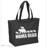 Mama Bear 5 Cubs Wo , Mothers Day S Tote Bag thumb 2