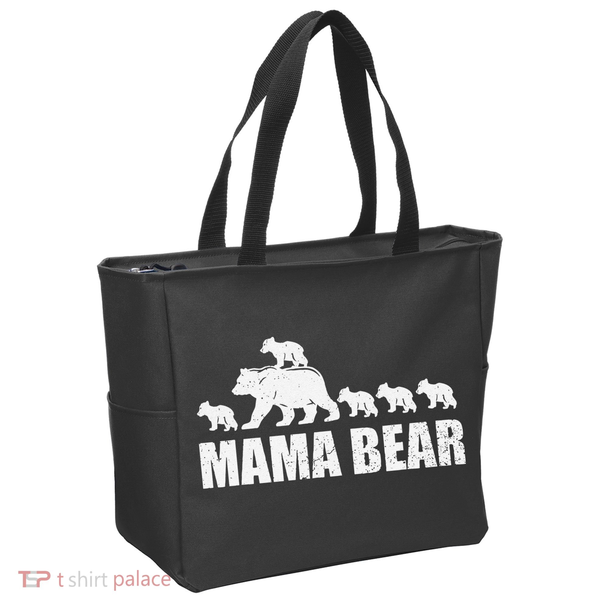 Mama Bear 5 Cubs Wo , Mothers Day S Tote Bag