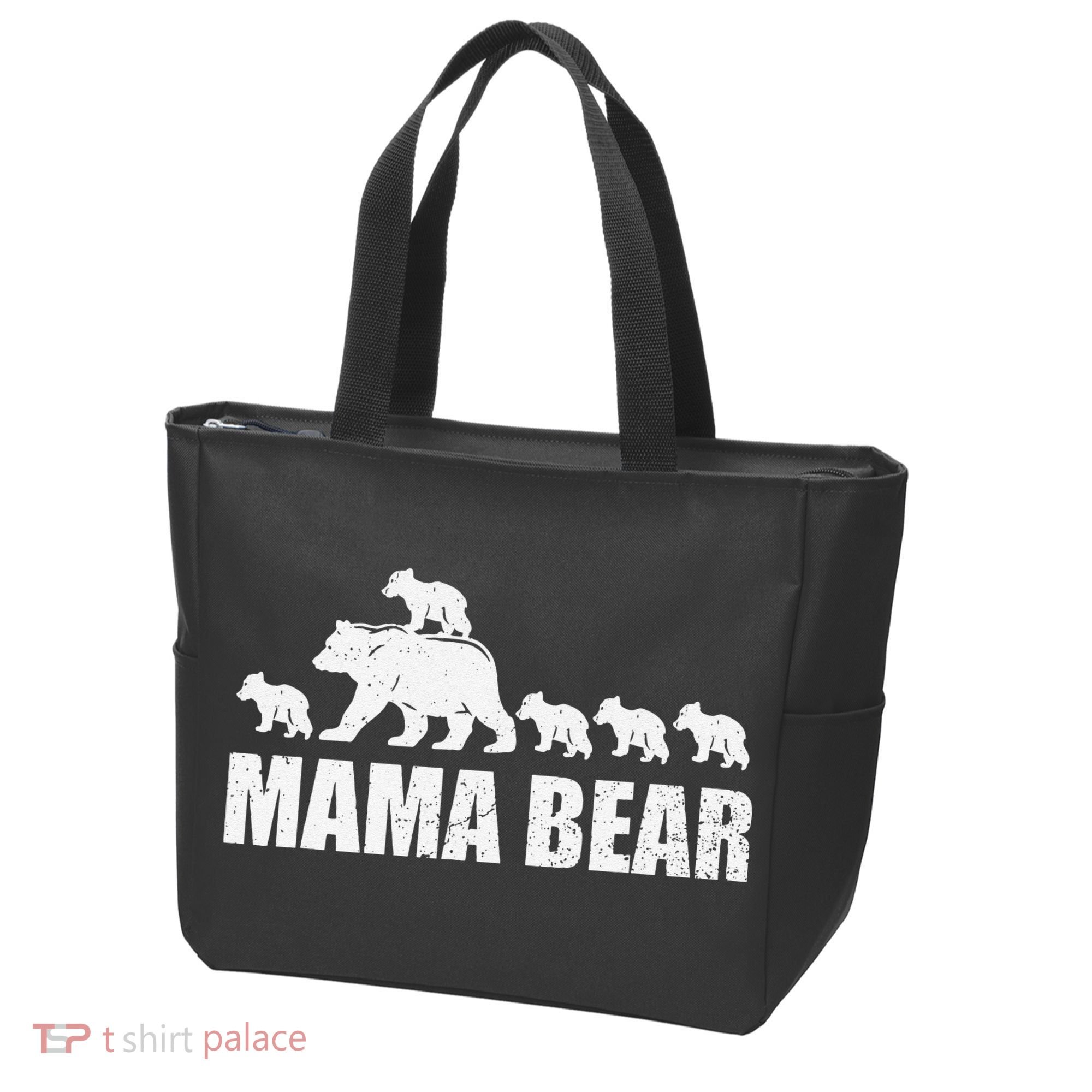 Mama Bear 5 Cubs Wo , Mothers Day S Tote Bag