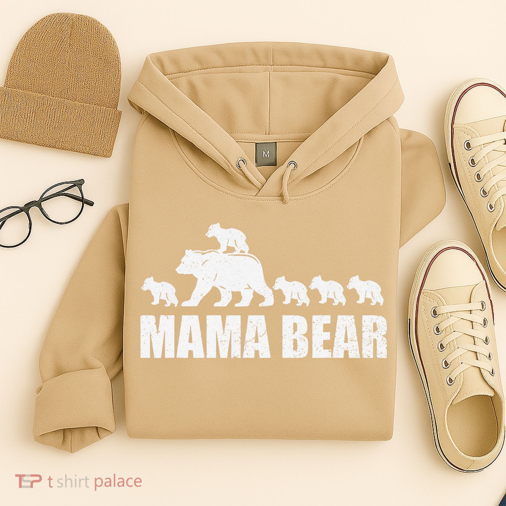 Mama Bear 5 Cubs Wo , Mothers Day S Hoodie