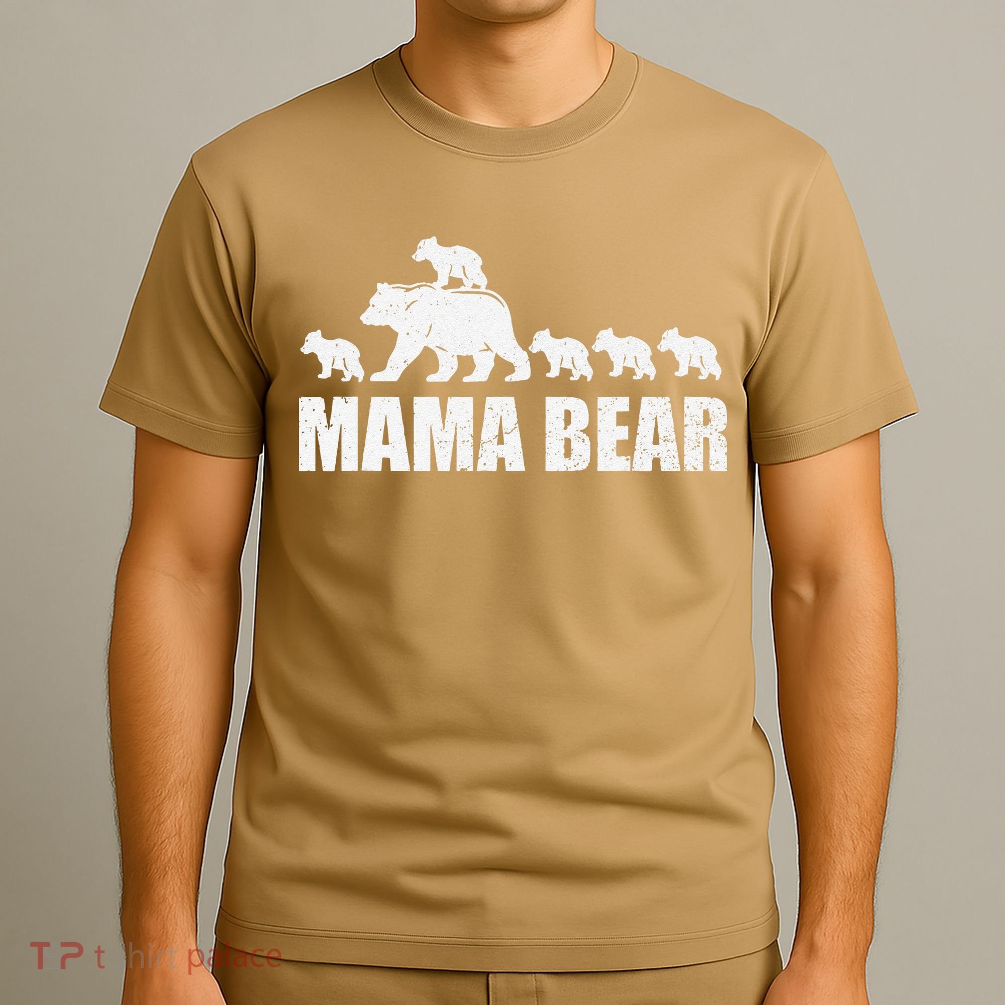 Mama Bear 5 Cubs Wo , Mothers Day S T-Shirt