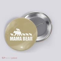 Mama Bear 5 Cubs Wo , Mothers Day S Button thumb 0