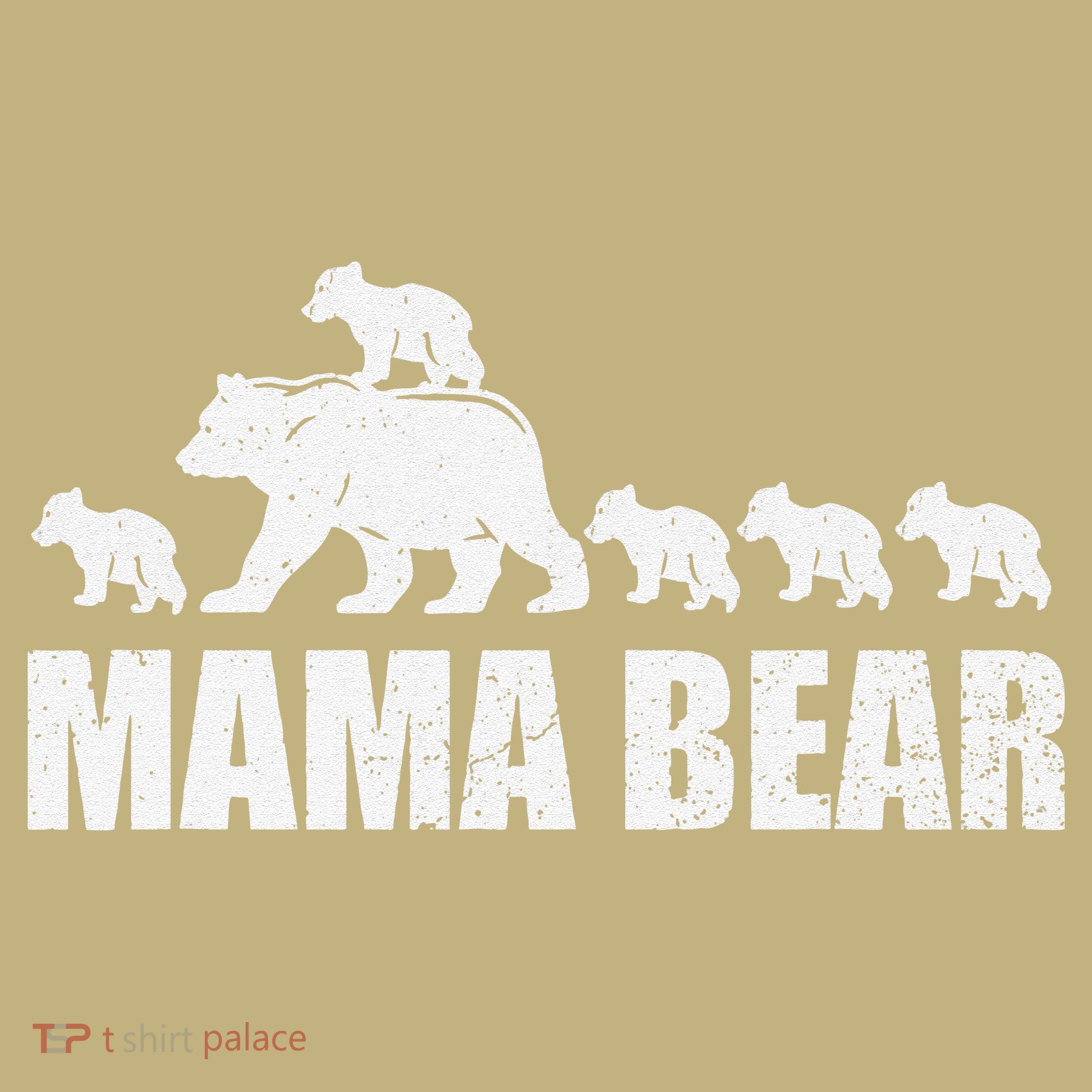 Mama Bear 5 Cubs Wo , Mothers Day S Mousepad