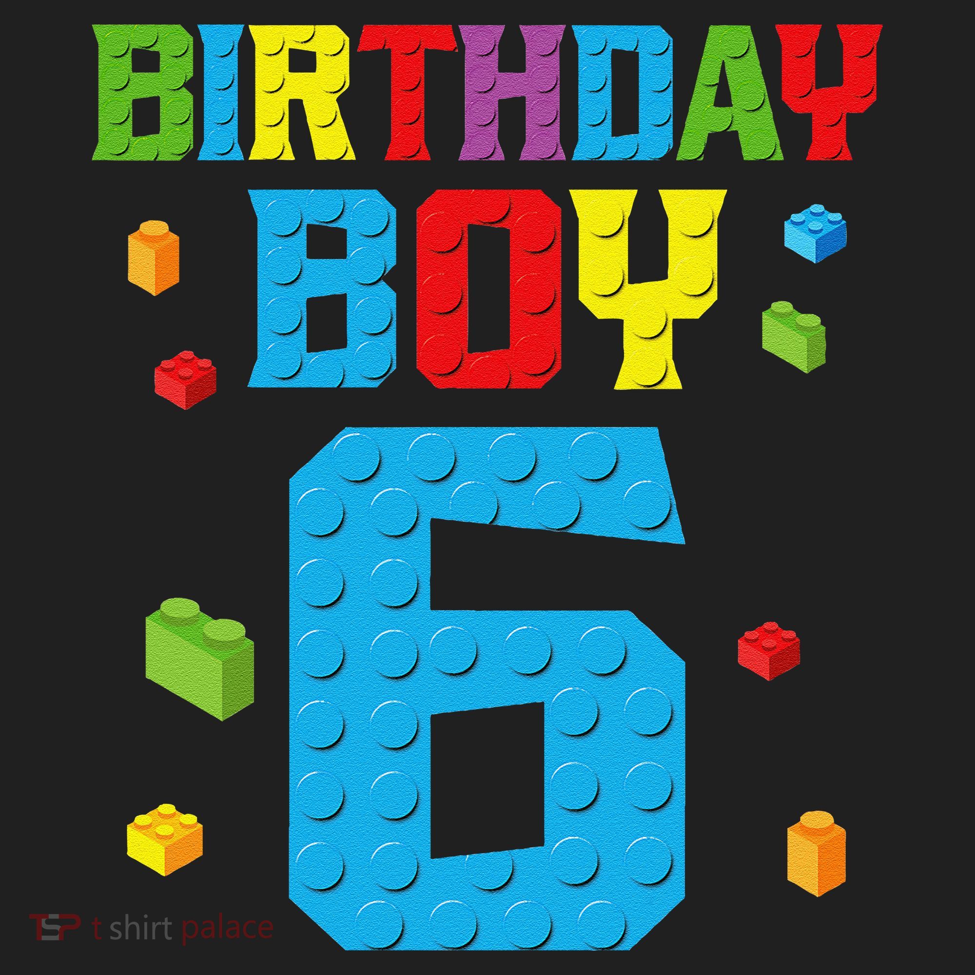 Master Builder 6th Birthday Boy 6 Six Year Building Bricks Tumbler