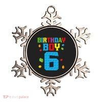 Master Builder 6th Birthday Boy 6 Six Year Building Bricks Ornament thumb 0