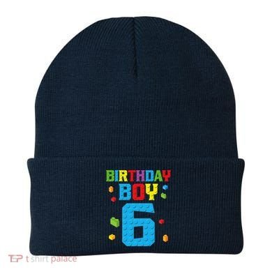 Master Builder 6th Birthday Boy 6 Six Year Building Bricks Beanie