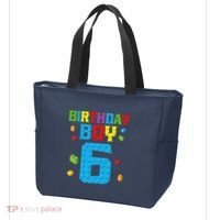 Master Builder 6th Birthday Boy 6 Six Year Building Bricks Tote Bag thumb 3