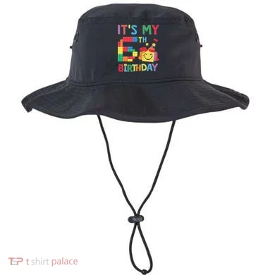 Master Builder 6th ItS My 6th Birthday Brick Blocks Bucket Hat