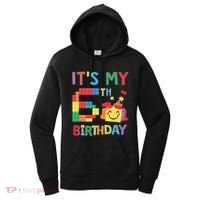 Master Builder 6th ItS My 6th Birthday Brick Blocks Women's Hoodie thumb 0