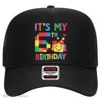 Master Builder 6th ItS My 6th Birthday Brick Blocks Hat thumb 0