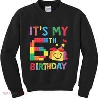Master Builder 6th ItS My 6th Birthday Brick Blocks Kids Sweatshirt thumb 0