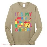 Master Builder 6th ItS My 6th Birthday Brick Blocks Long Sleeve Shirt thumb 0