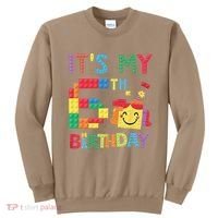 Master Builder 6th ItS My 6th Birthday Brick Blocks Sweatshirt thumb 0