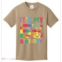 Master Builder 6th ItS My 6th Birthday Brick Blocks Kids T-Shirt thumb 0