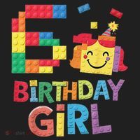 Master Builder 6th Birthday Girl 6 Year Old Brick Blocks Beanie thumb 2