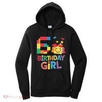 Master Builder 6th Birthday Girl 6 Year Old Brick Blocks Women's Hoodie thumb 0