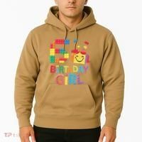 Master Builder 6th Birthday Girl 6 Year Old Brick Blocks Hoodie thumb 2