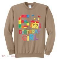 Master Builder 6th Birthday Girl 6 Year Old Brick Blocks Sweatshirt thumb 0