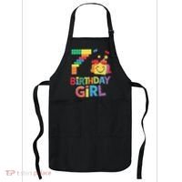 Master Builder 7th Birthday Girl 7 Year Old Brick Blocks Apron thumb 0
