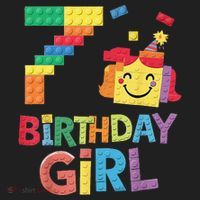 Master Builder 7th Birthday Girl 7 Year Old Brick Blocks Tumbler thumb 3