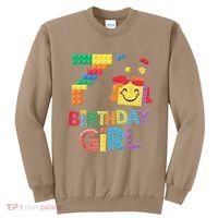 Master Builder 7th Birthday Girl 7 Year Old Brick Blocks Sweatshirt thumb 0
