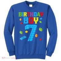 Master Builder 7th Birthday Boy 7 Seven Year Building Bricks Sweatshirt thumb 0