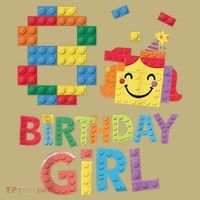 Master Builder 8th Birthday Girl 8 Year Old Brick Blocks Hoodie thumb 2