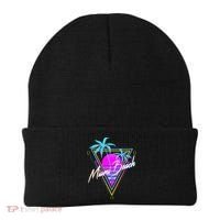 Miami Beach 80s Beach Souvenir Beanie thumb 0