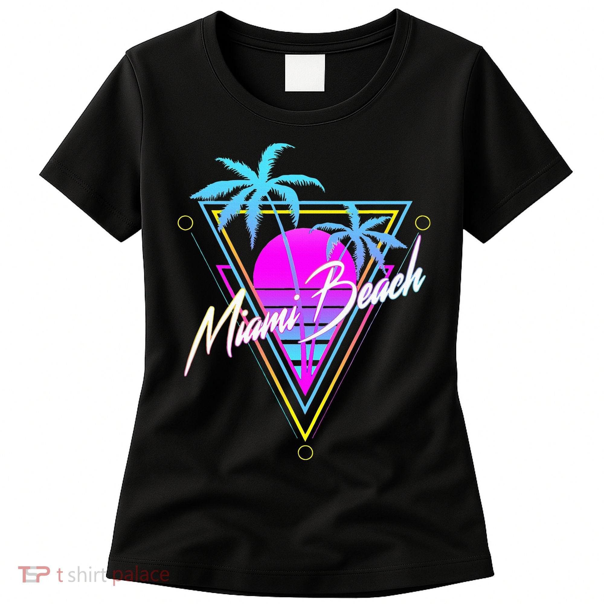 Miami Beach 80s Beach Souvenir Women's T-Shirt