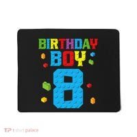 Master Builder 8th Birthday Boy 8 Eight Year Building Bricks Mousepad thumb 0