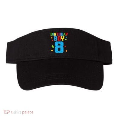 Master Builder 8th Birthday Boy 8 Eight Year Building Bricks Visor