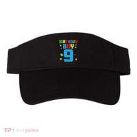 Master Builder 9th Birthday Boy Nine 9 Year Building Bricks Visor thumb 0