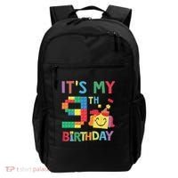 Master Builder 9th ItS My 9th Birthday Brick Blocks Backpack thumb 0